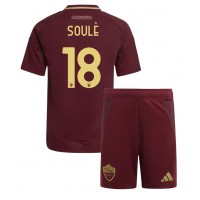 Stroje piłkarskie AS Roma Matias Soule #18 Koszulka Podstawowej dla dzieci 2024-25 Krótki Rękaw (+ szorty)